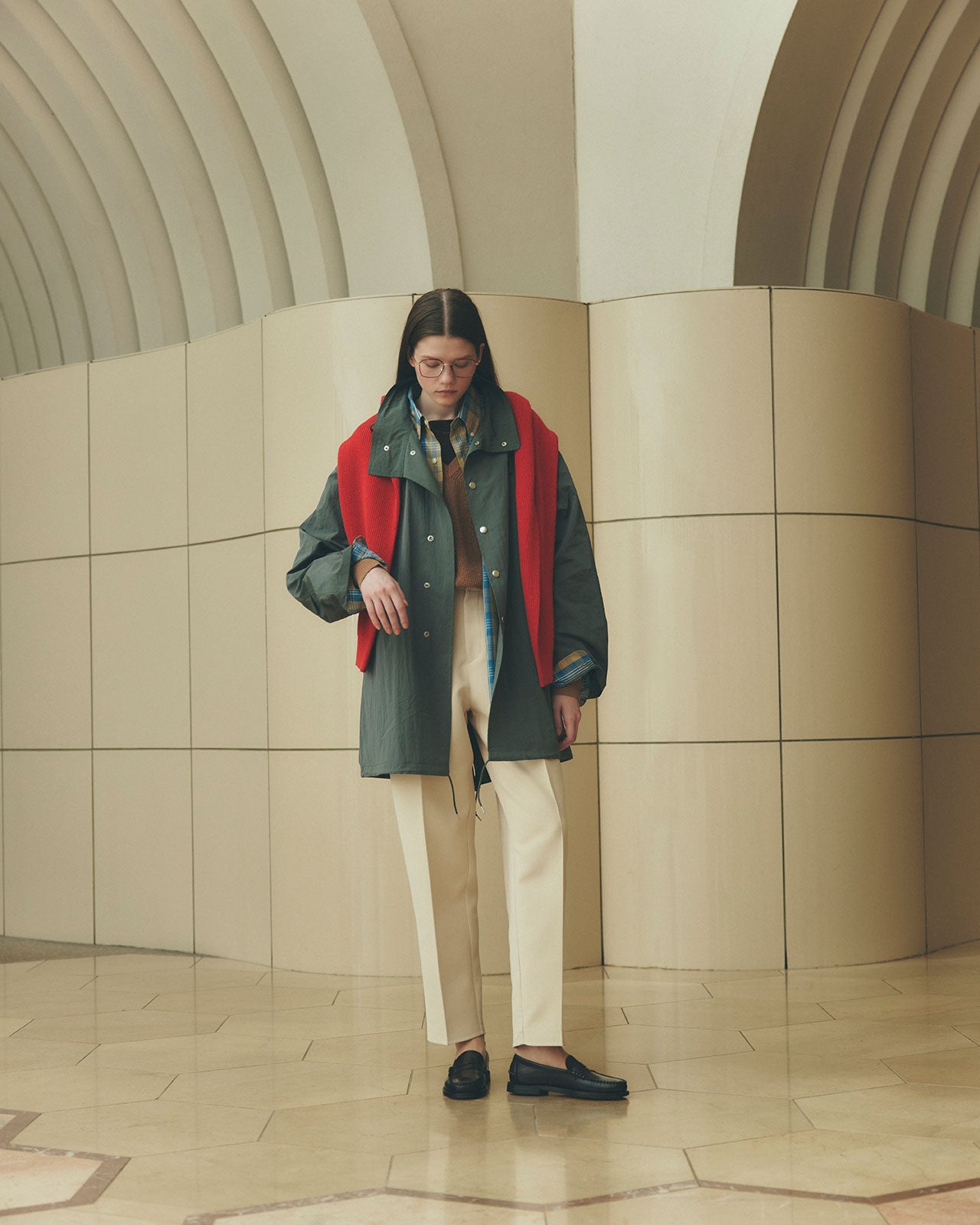 【1月下旬お届け】CHECK DADDY SHIRT