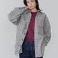 【10月上旬入荷予定】WOOL CHECKED SHIRT JACKET