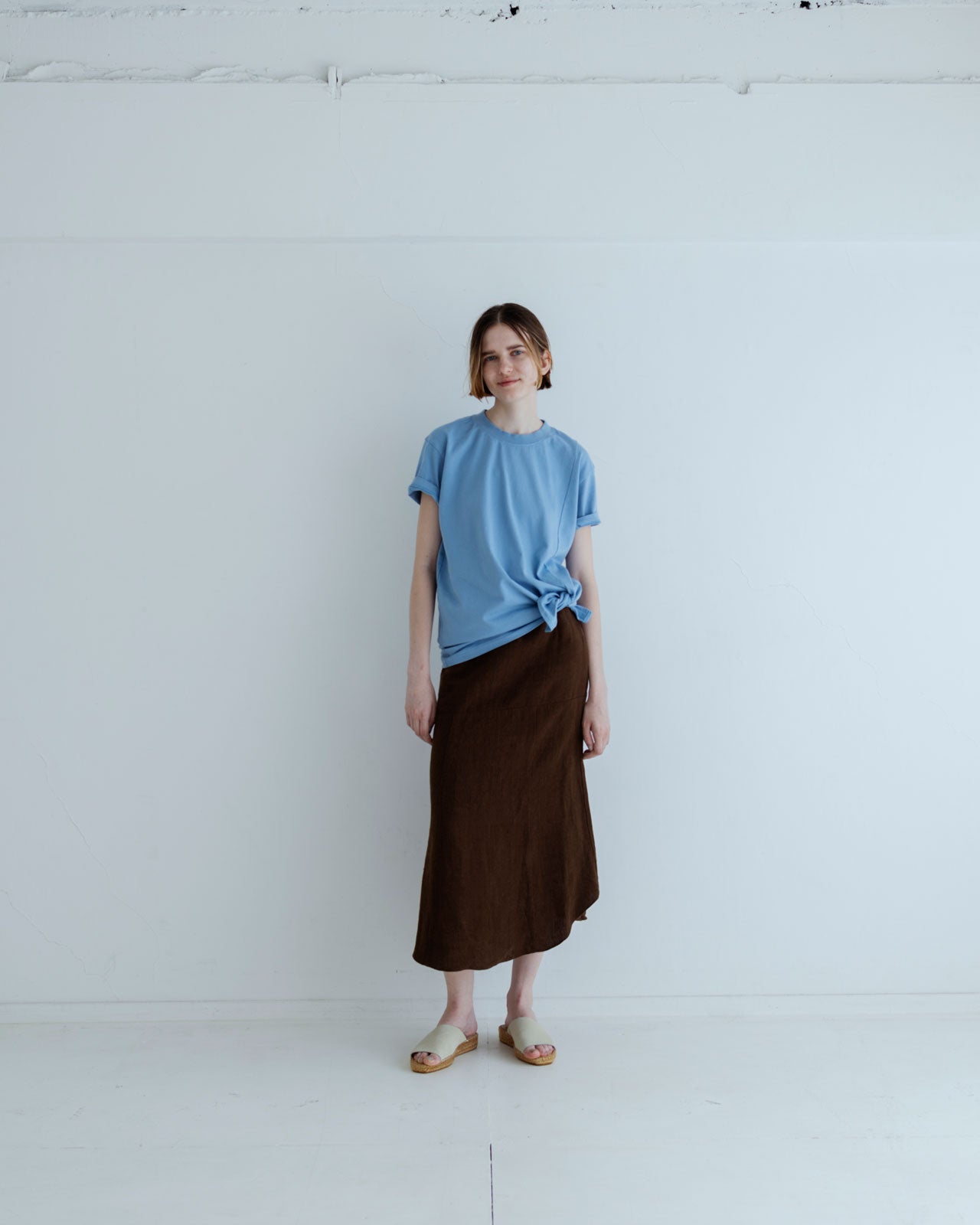 MEYAME LINEN BEAUTIFUL SKIRT