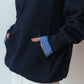 HALF ZIP SWEATSHIRT