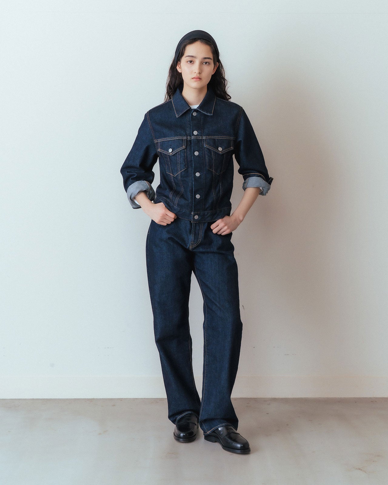 MARILYN DENIM(NAVY)