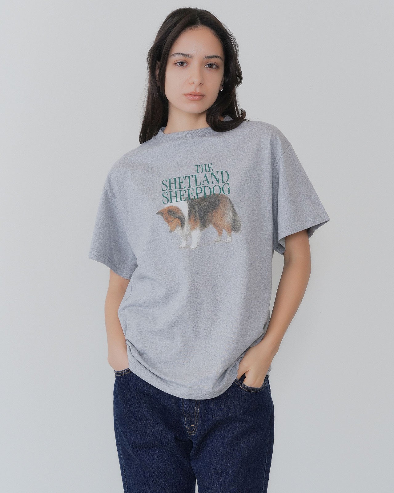 【8月上旬お届け】THE SHETLAND SHEEPDOG TEE