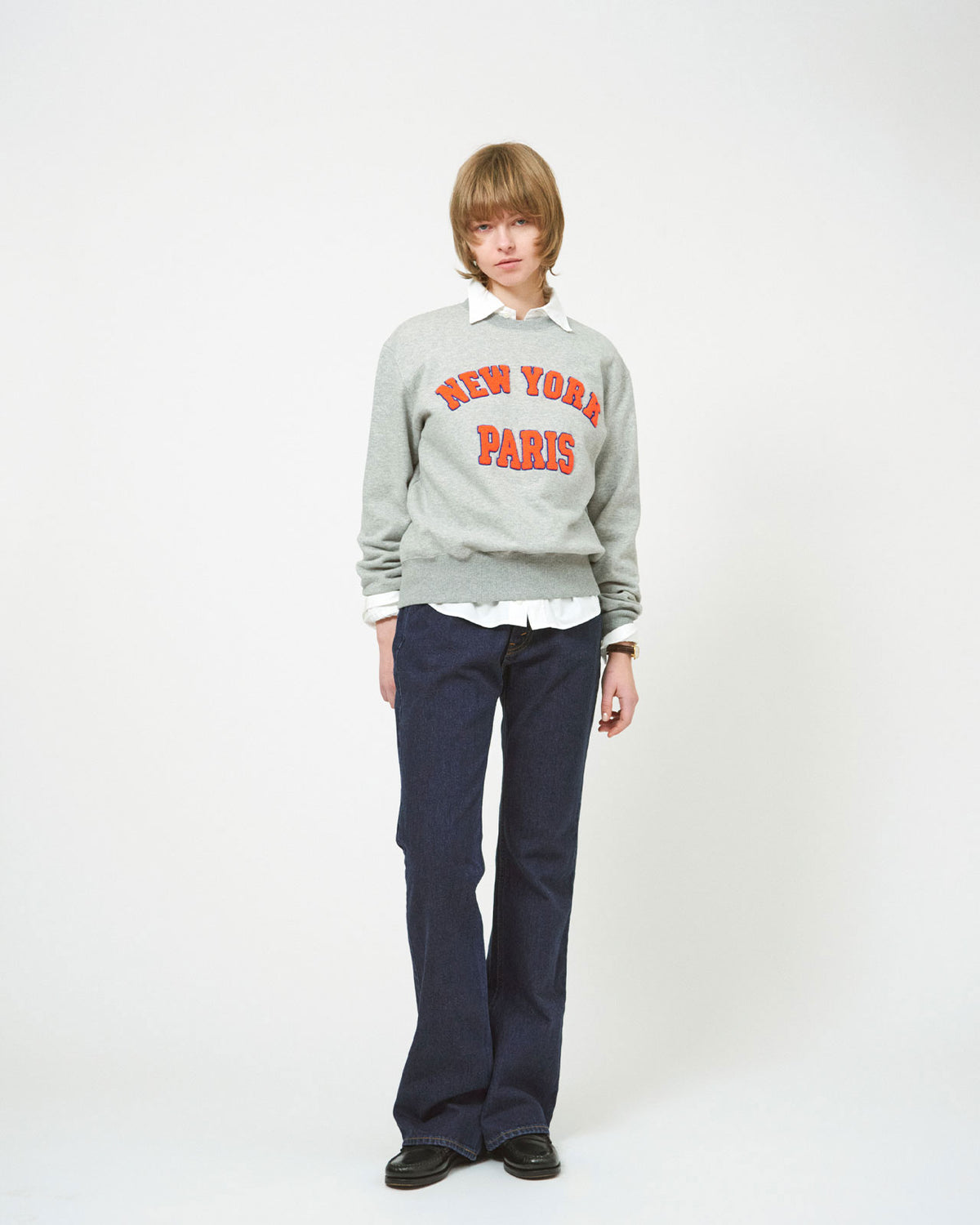 【25周年記念】NEWYORK PARIS SWEATSHIRT