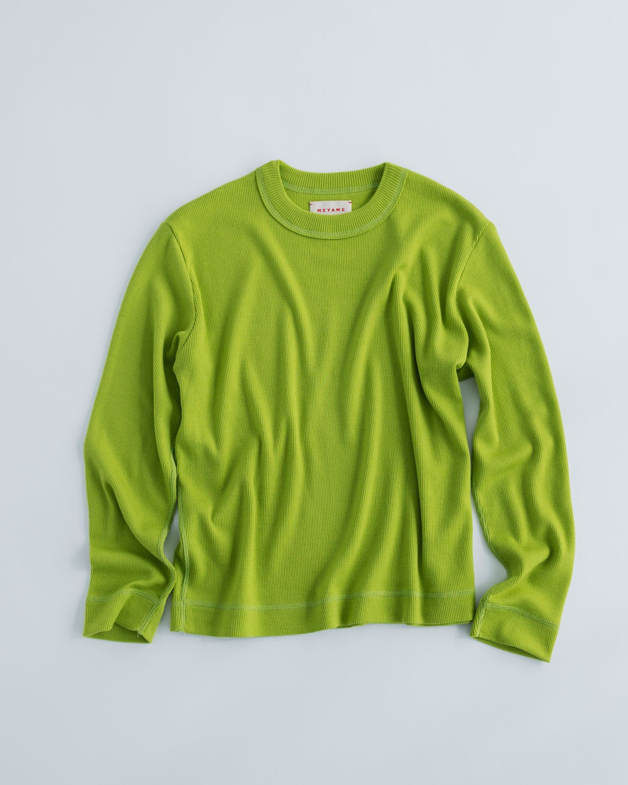 MEYAME WASHABLE WOOL RIB SHORT PULLOVER