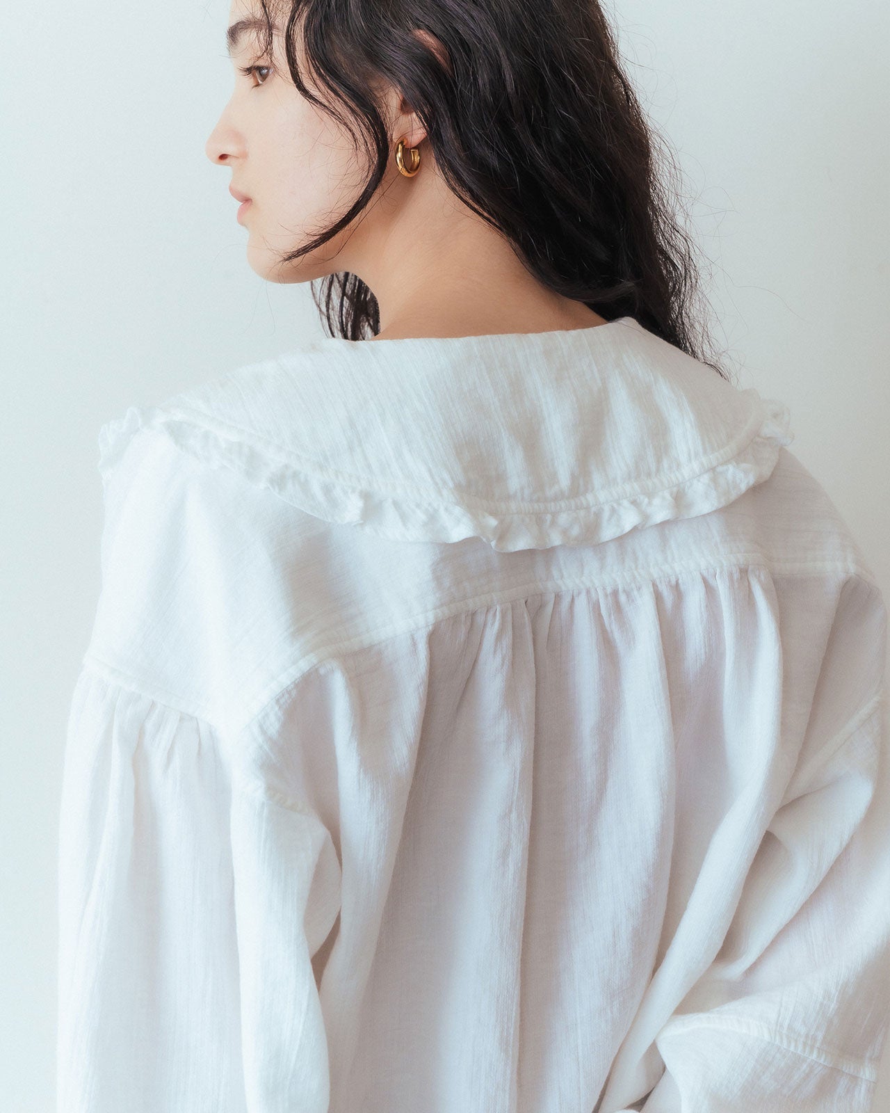 COTTON GAUZE BLOUSE – Shinzone