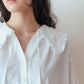 ORGANIC COTTON GAUZE BLOUSE