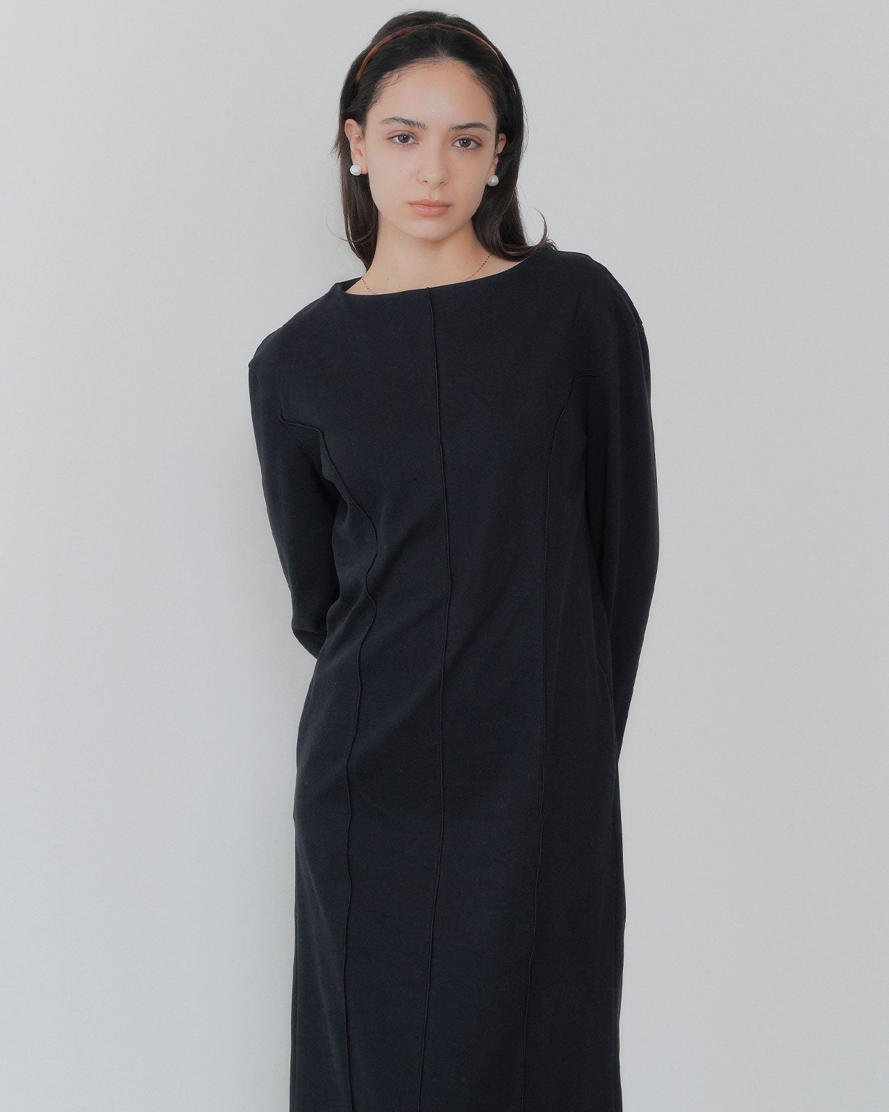 【10月上旬入荷予定】LONG JERSEY DRESS