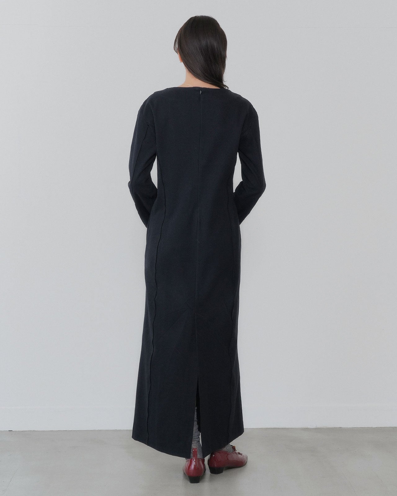 【10月上旬入荷予定】LONG JERSEY DRESS