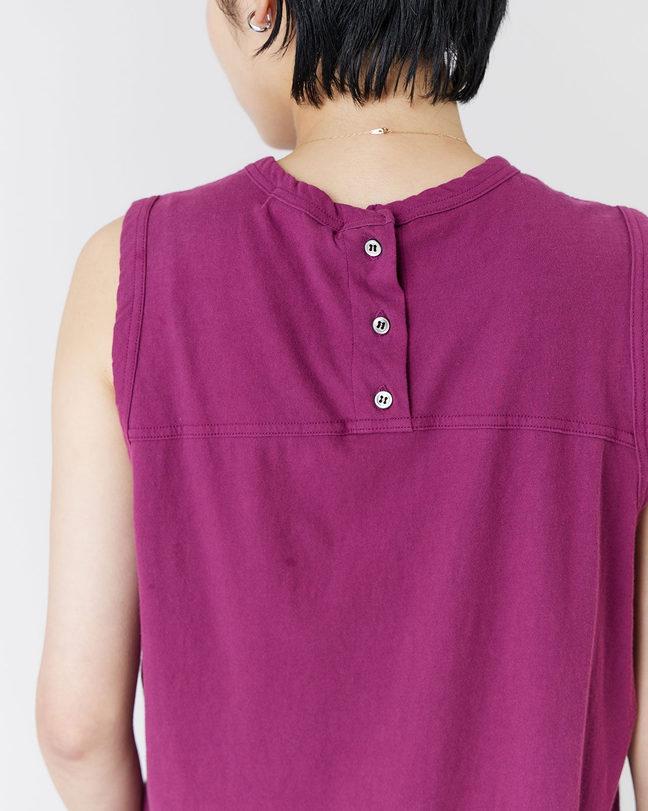 【30%OFF】HIGH TWIST COTTON SLEEVELESS TOP