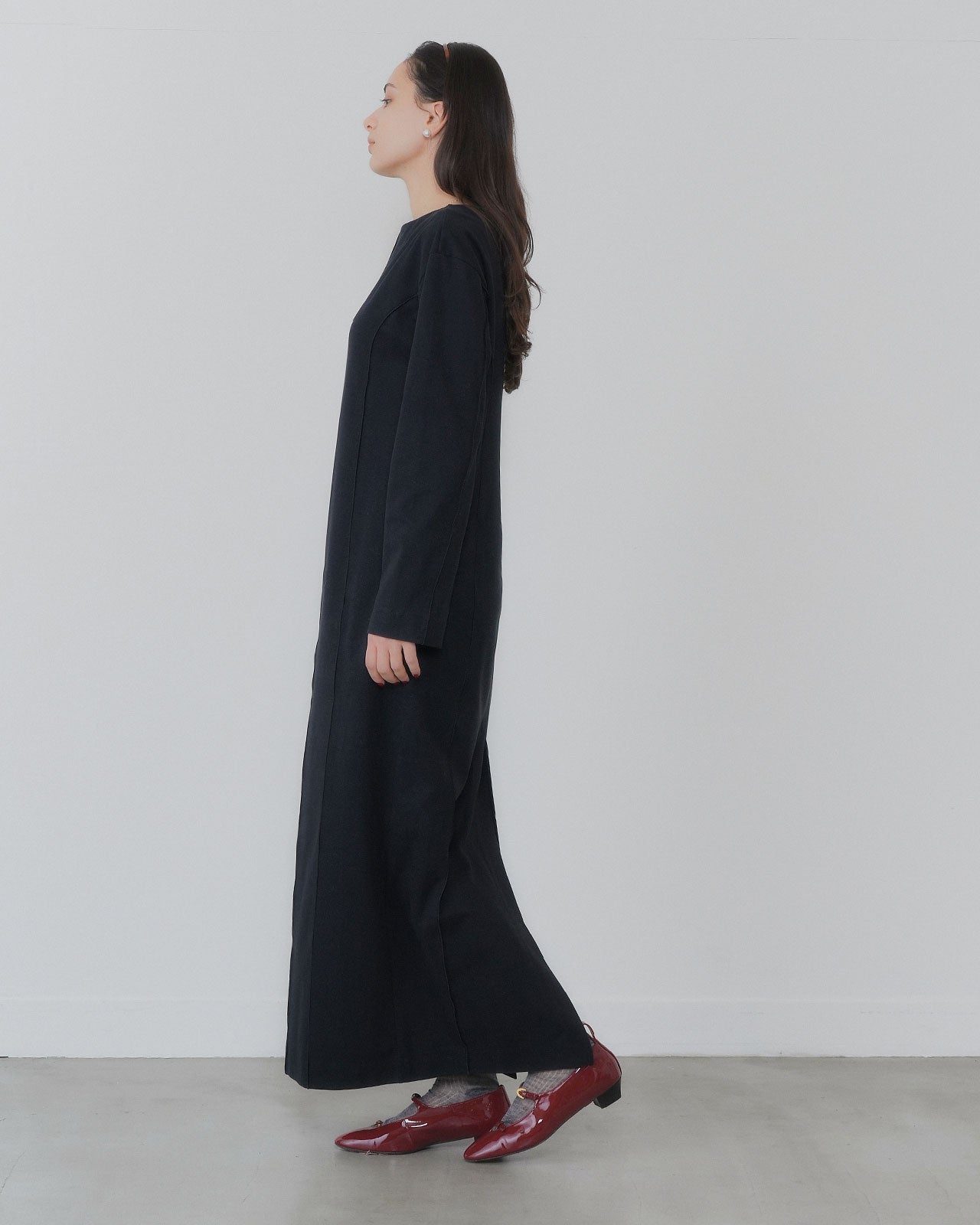 【10月上旬入荷予定】LONG JERSEY DRESS