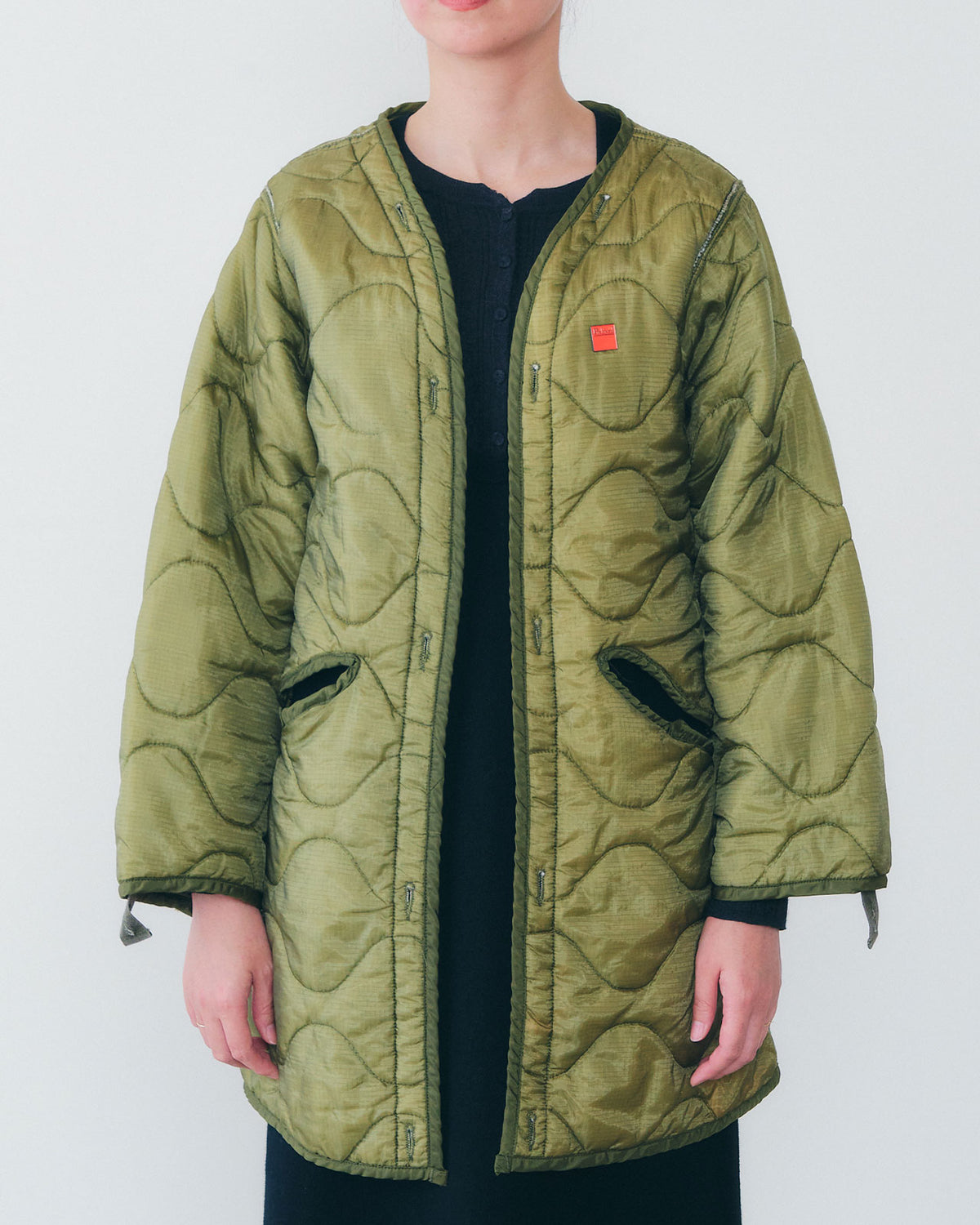 Preloved REMAKE QUILTING JACKET（LONG）