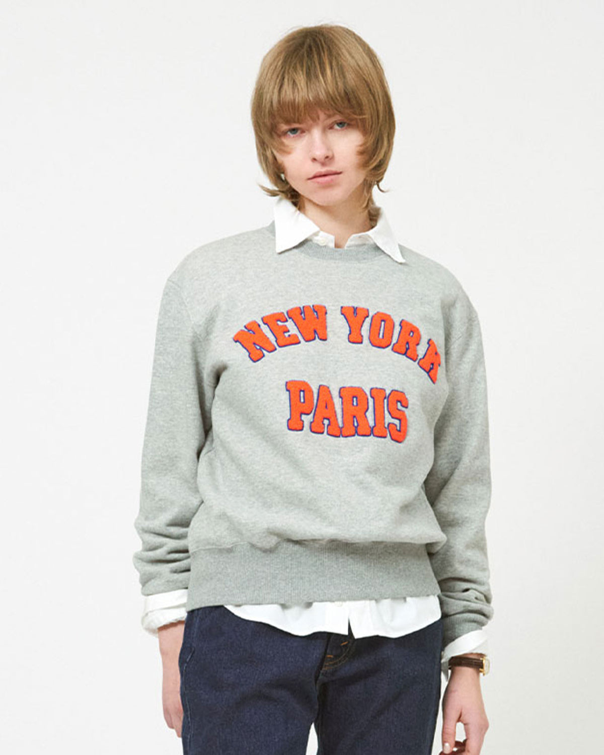【25周年記念】NEWYORK PARIS SWEATSHIRT