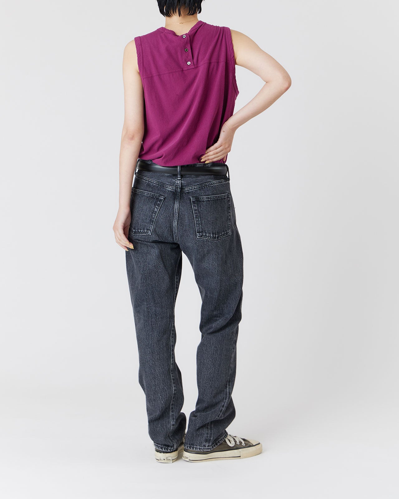 【30%OFF】HIGH TWIST COTTON SLEEVELESS TOP