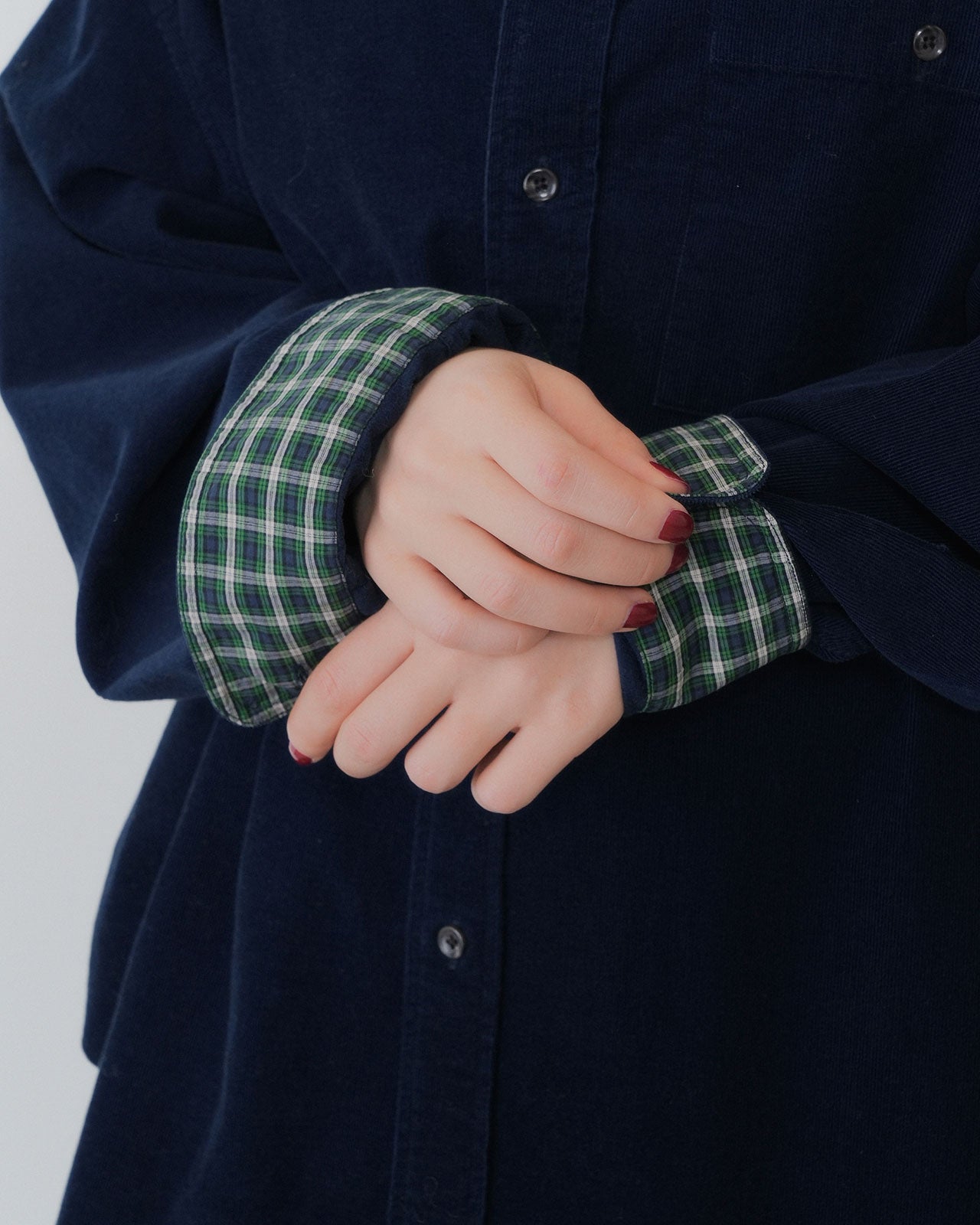 【9月中旬お届け】WASHED CORDUROY SHIRT
