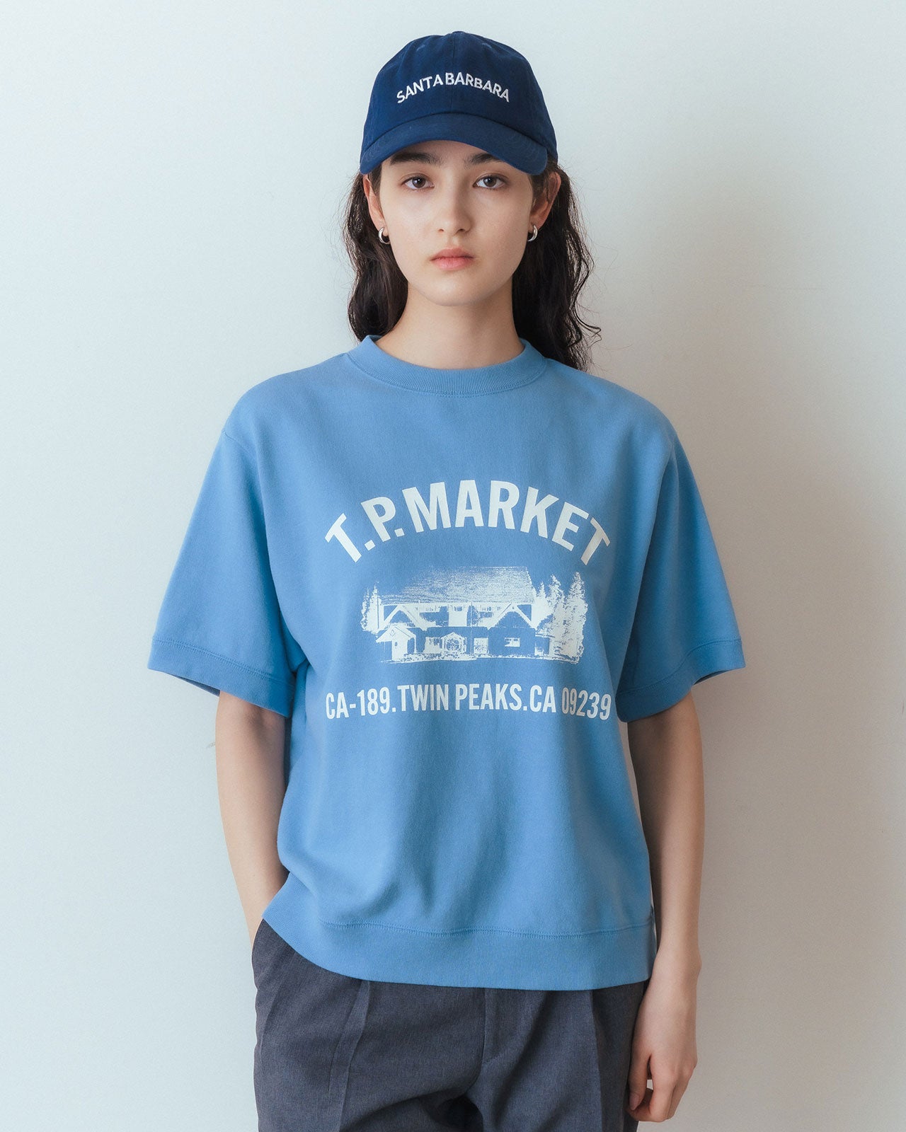 T.P.MARKET HALF SLEEVE SWEAT