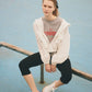 KNIT GEORGETTE SHORT LEGGINGS