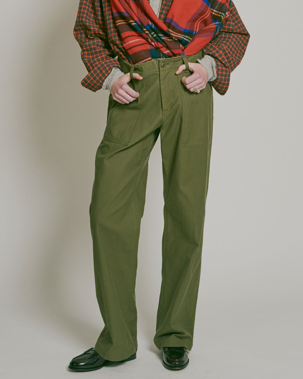 STRAIGHT BAKER PANTS