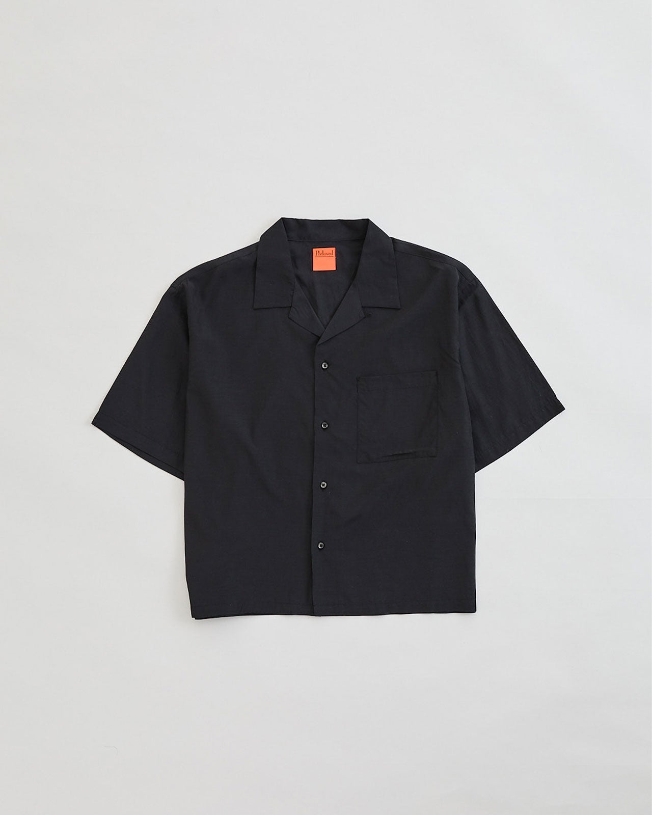Preloved OPEN COLLAR SHIRT