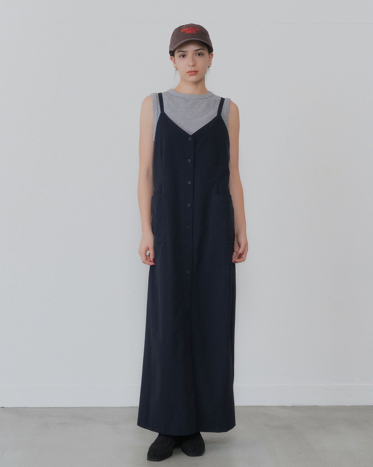 7月上旬お届け】4WAY STRETCH CAMISOLE DRESS – Shinzone