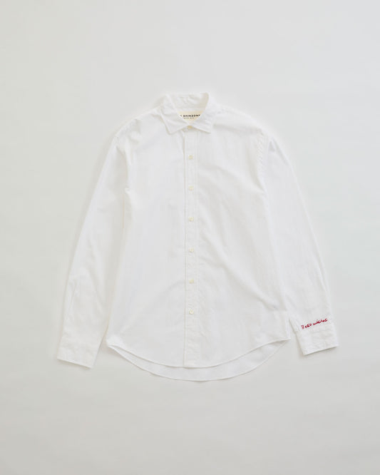 EMBROIDERY SHIRT(BEST WISHES)