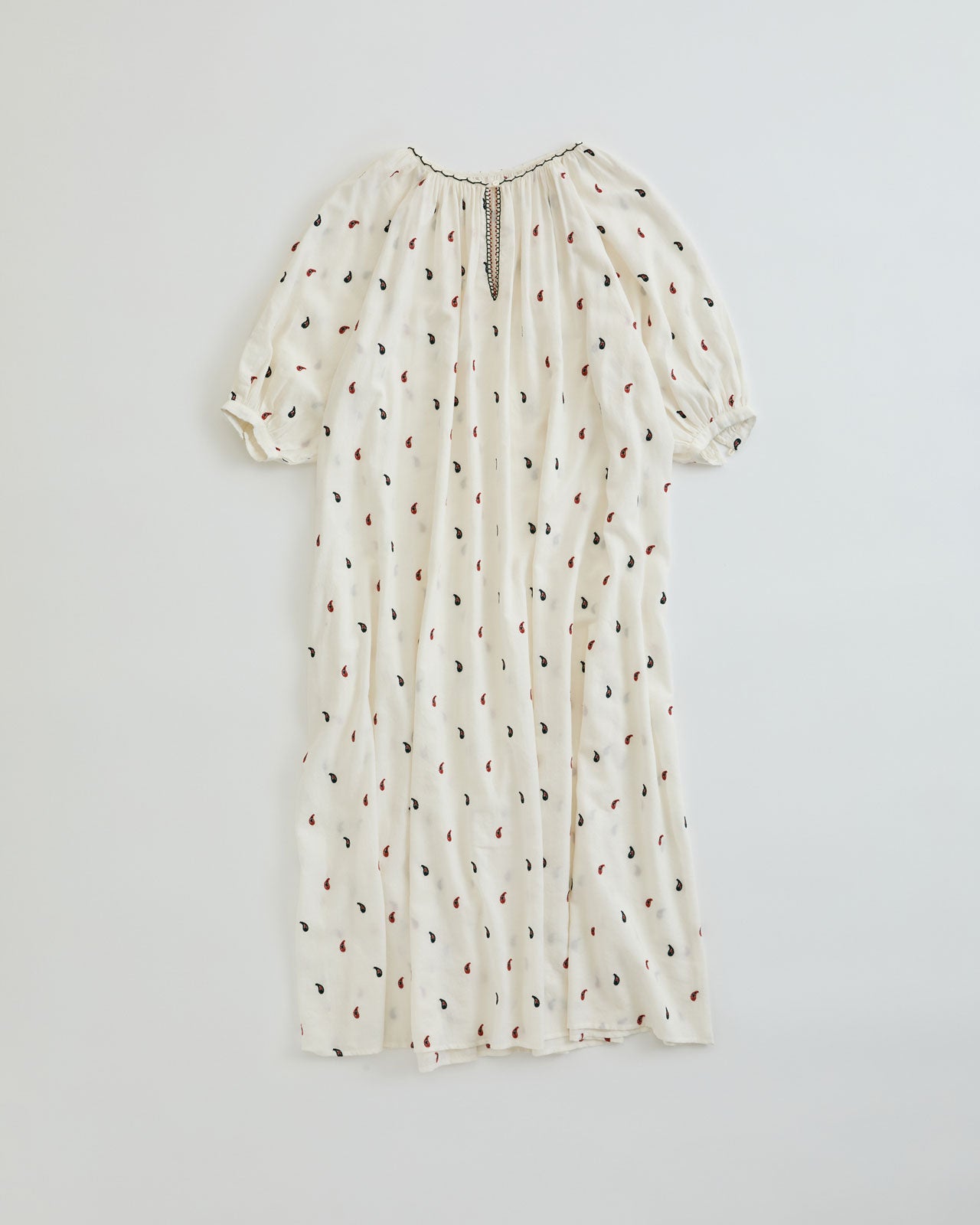 PAISLEY EMBROIDERED DRESS