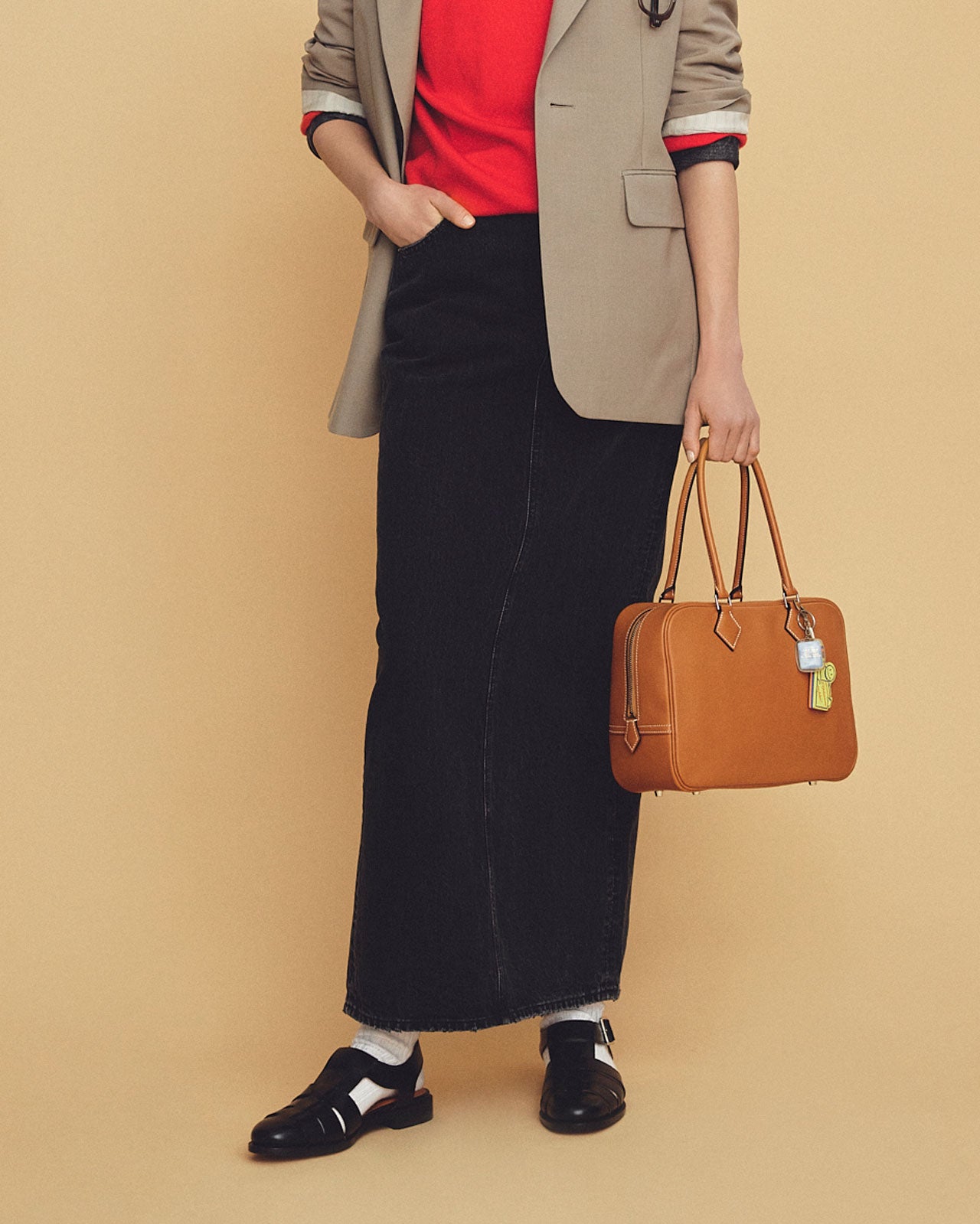 【2月上旬お届け】DENIM TIGHT SKIRT