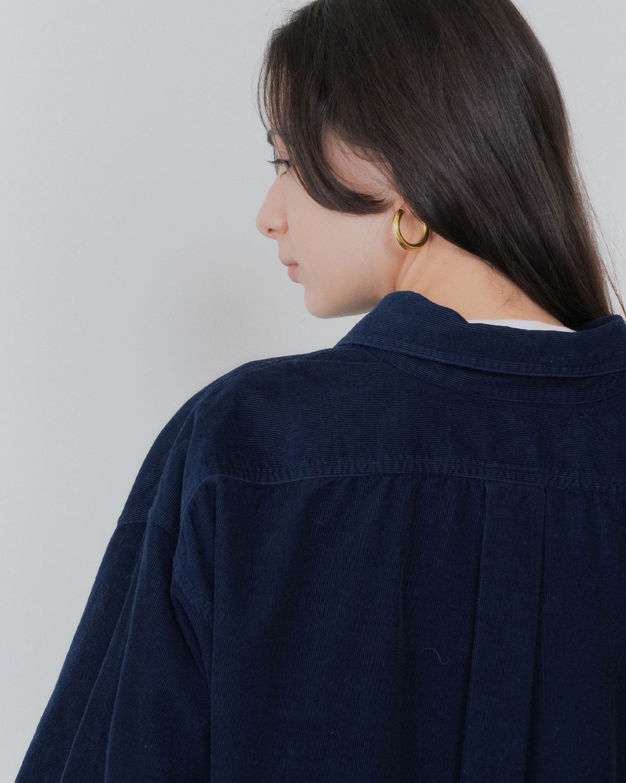 【9月中旬お届け】WASHED CORDUROY SHIRT
