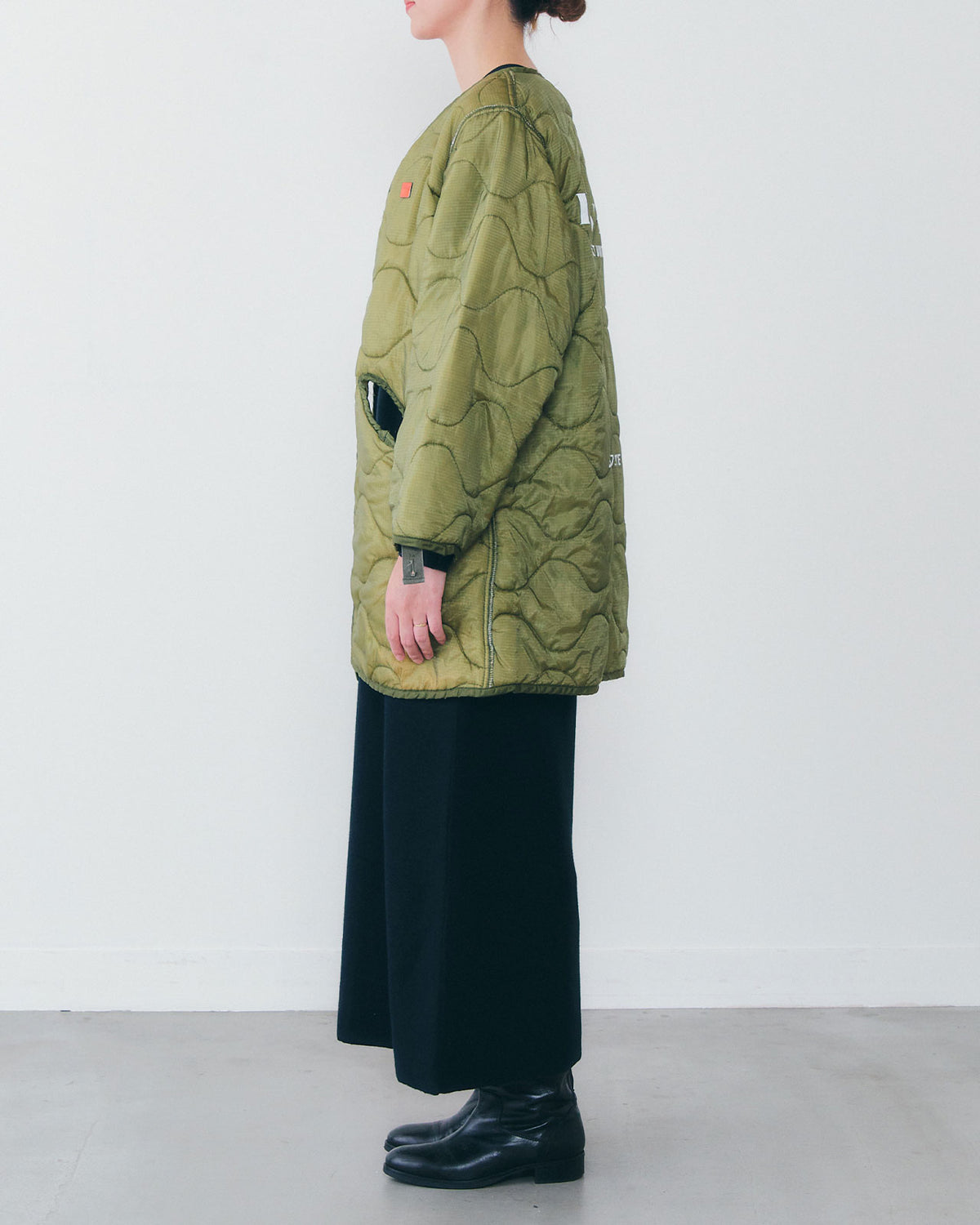 Preloved REMAKE QUILTING JACKET（LONG）