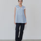 【7月上旬お届け】SLEEVELESS LACE BLOUSE