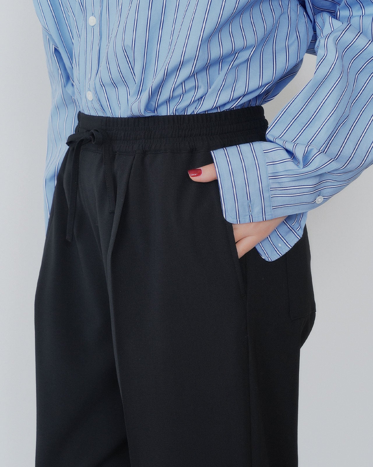 【8月上旬お届け】WOOL EASY PANTS