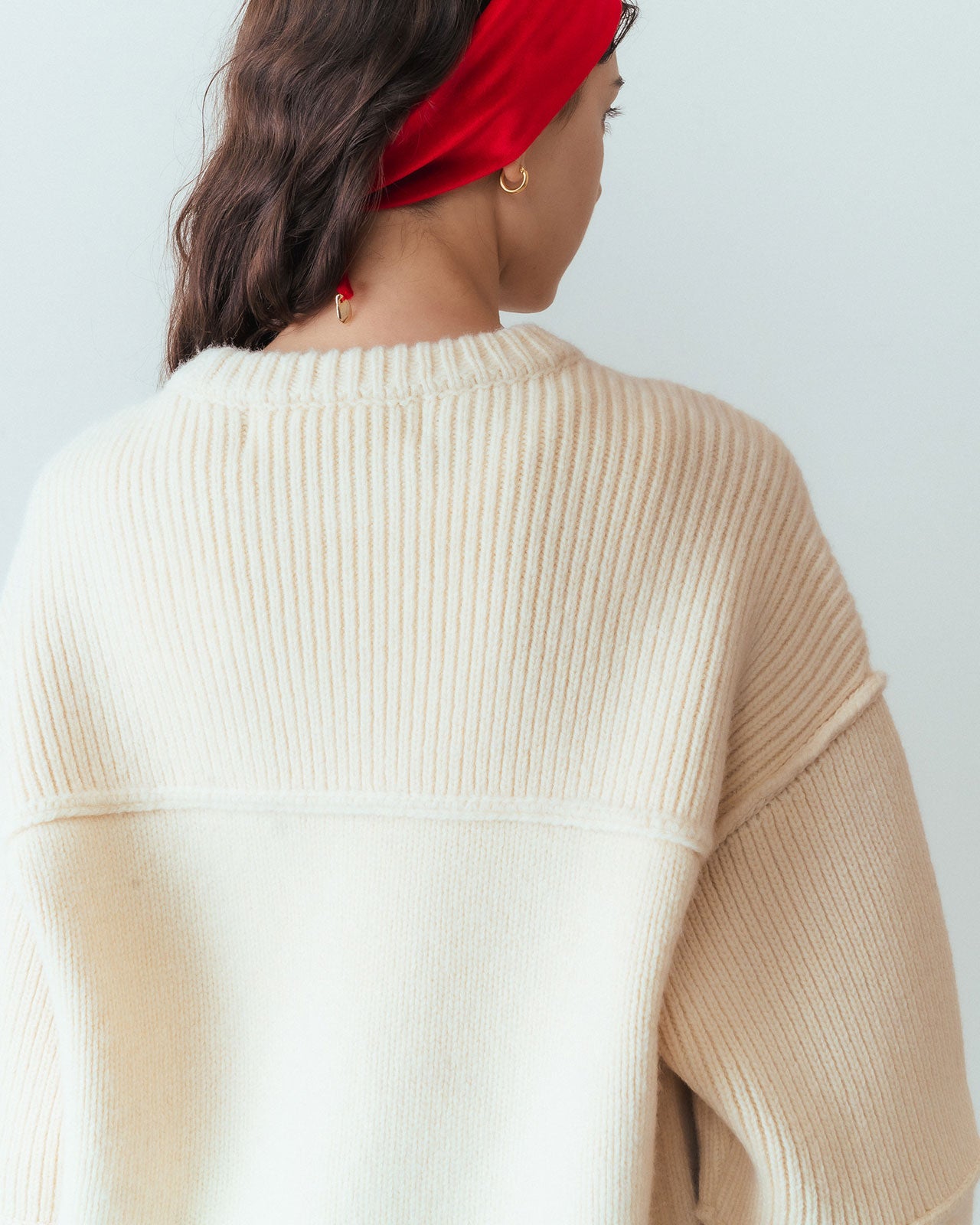 【11月中旬お届け】CHUNKY PULLOVER KNIT