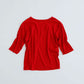 【6月下旬お届け】MEYAME RIB HALF-SLEEVE TEE