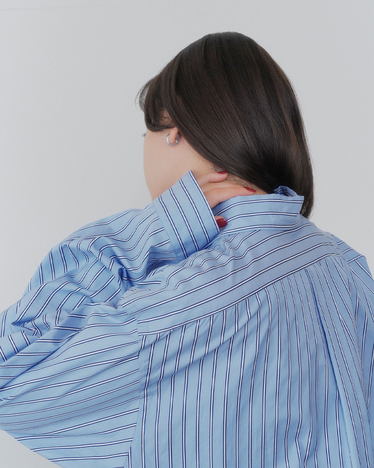 【9月上旬お届け】STRIPED UNCLE SHIRT