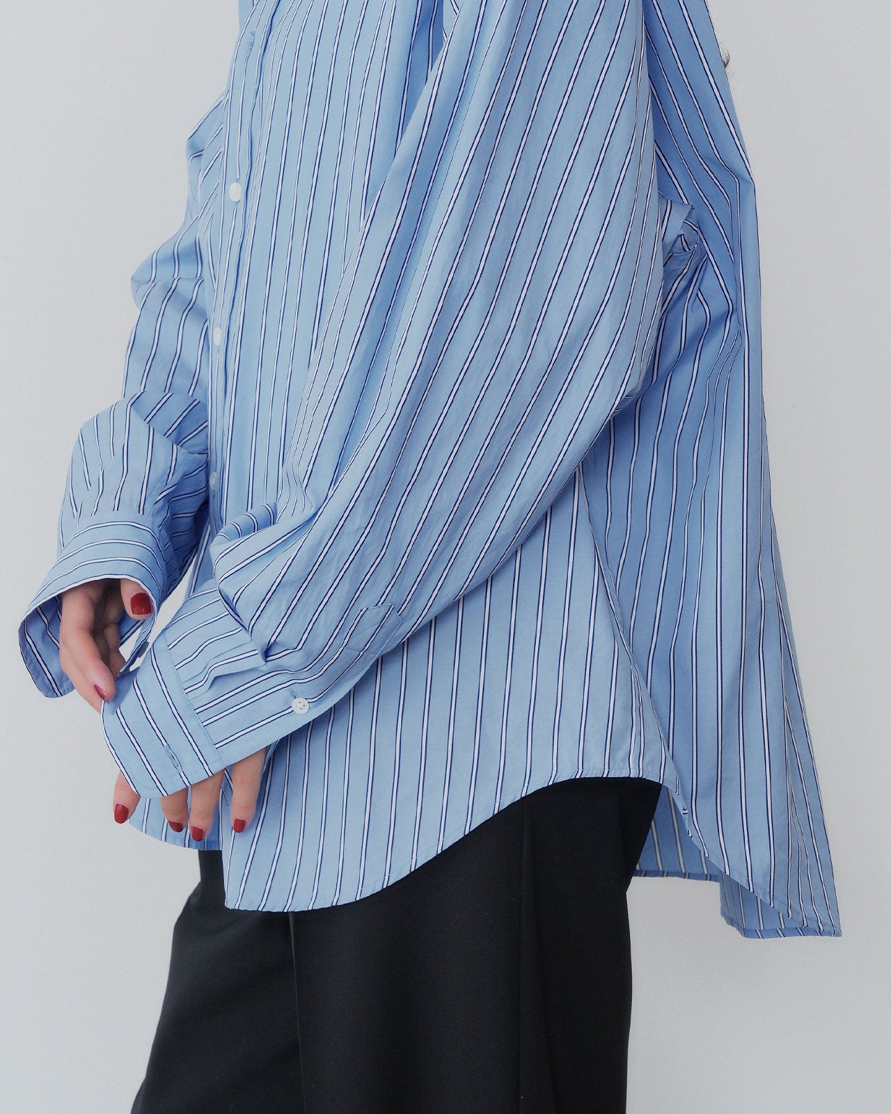 【9月上旬お届け】STRIPED UNCLE SHIRT