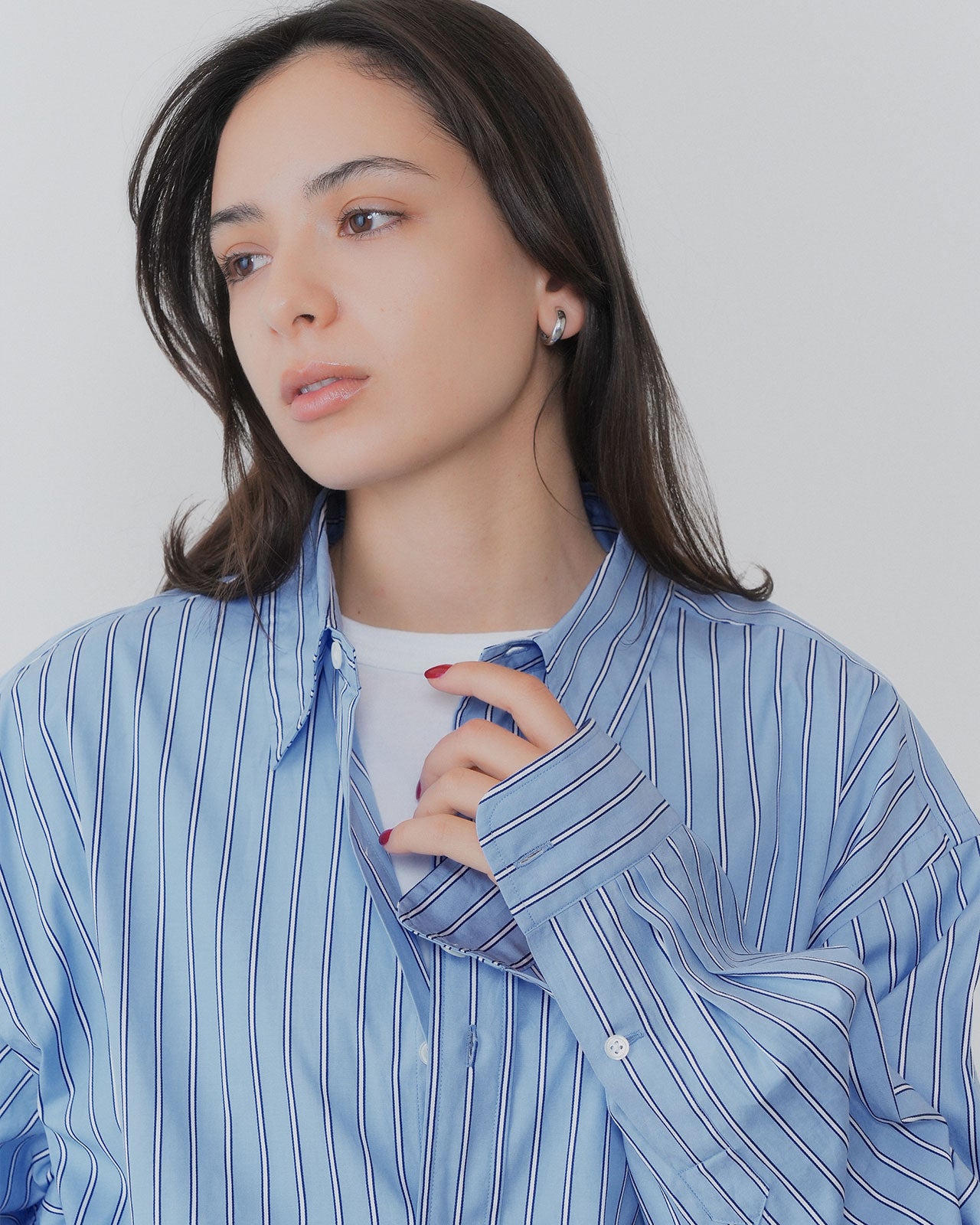 【9月上旬お届け】STRIPED UNCLE SHIRT