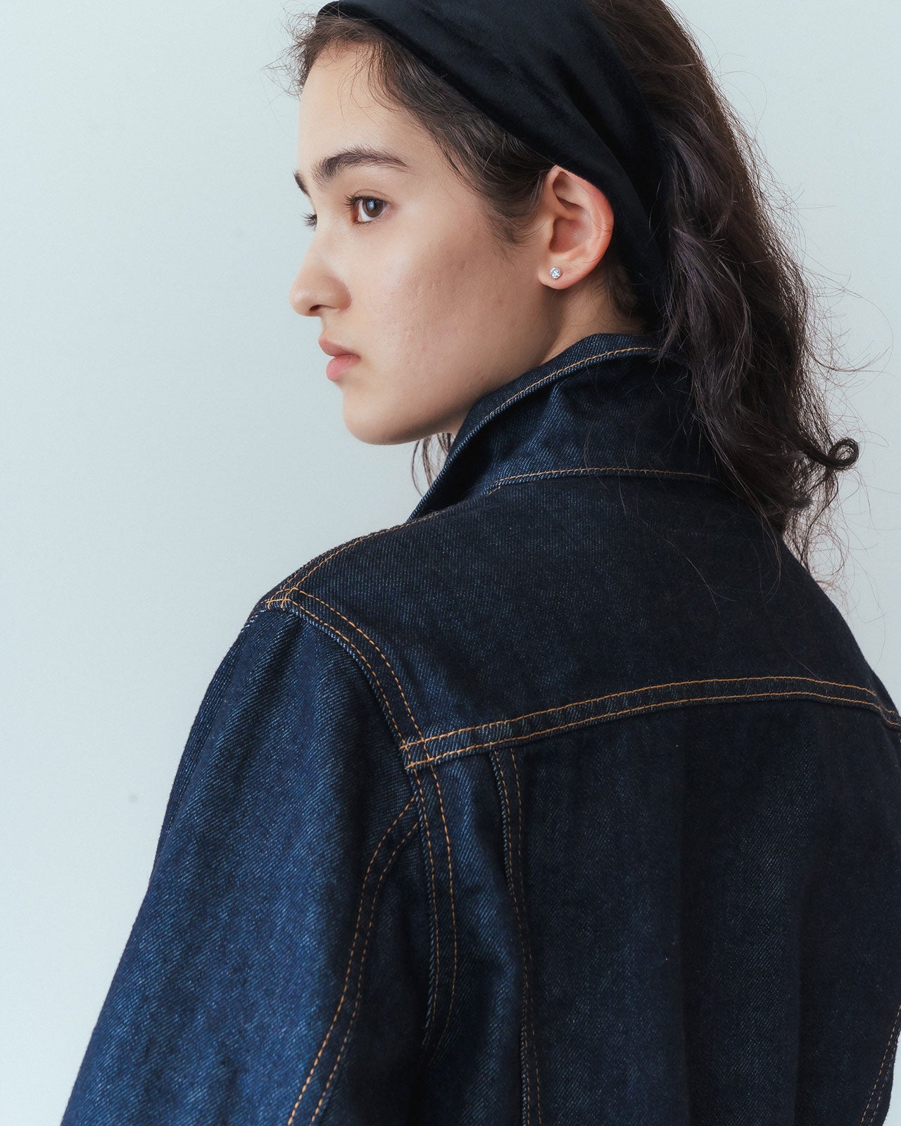 DENIM JACKET(NAVY)