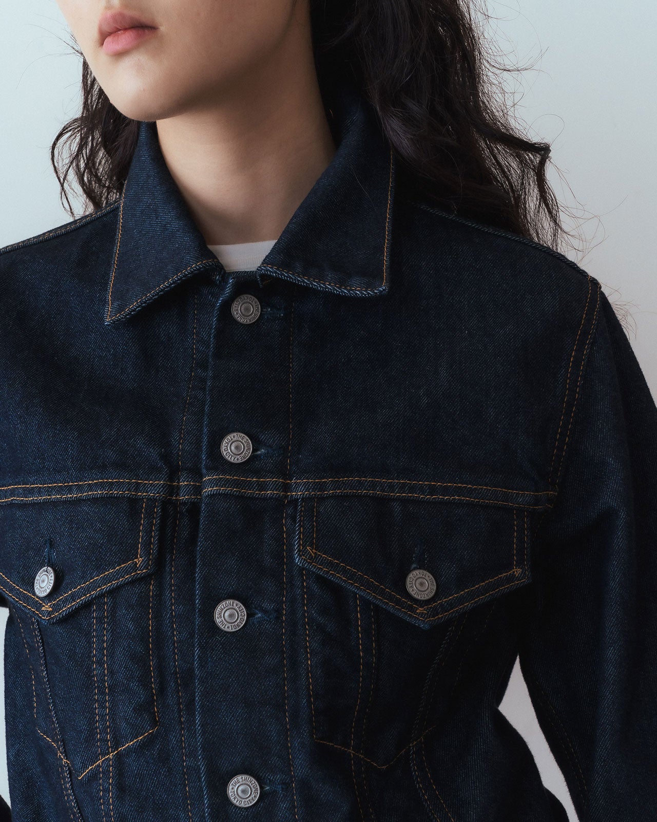 DENIM JACKET(NAVY)