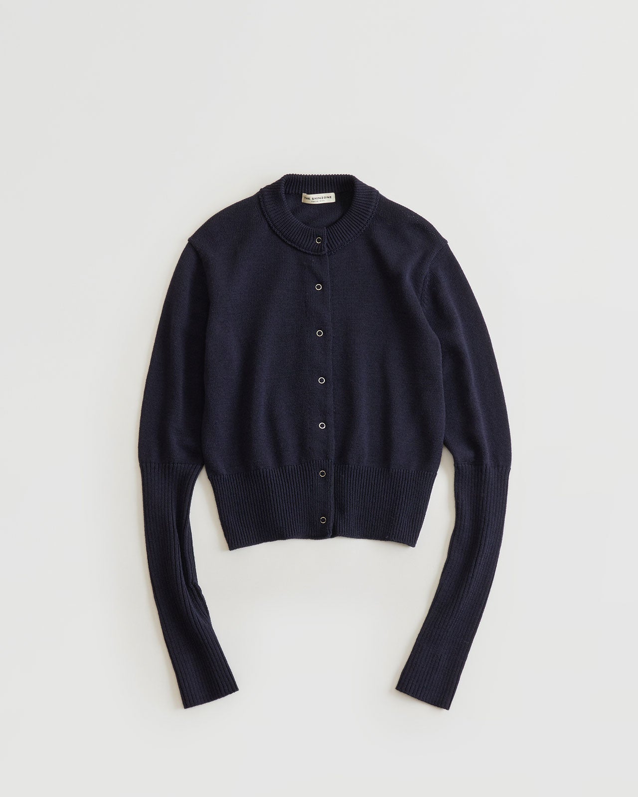 Shinzone（シンゾーン）】LONG RIB CARDIGAN