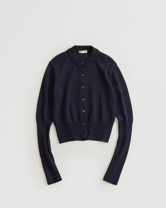 LONG RIB CARDIGAN