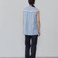 【7月上旬お届け】SLEEVELESS LACE BLOUSE