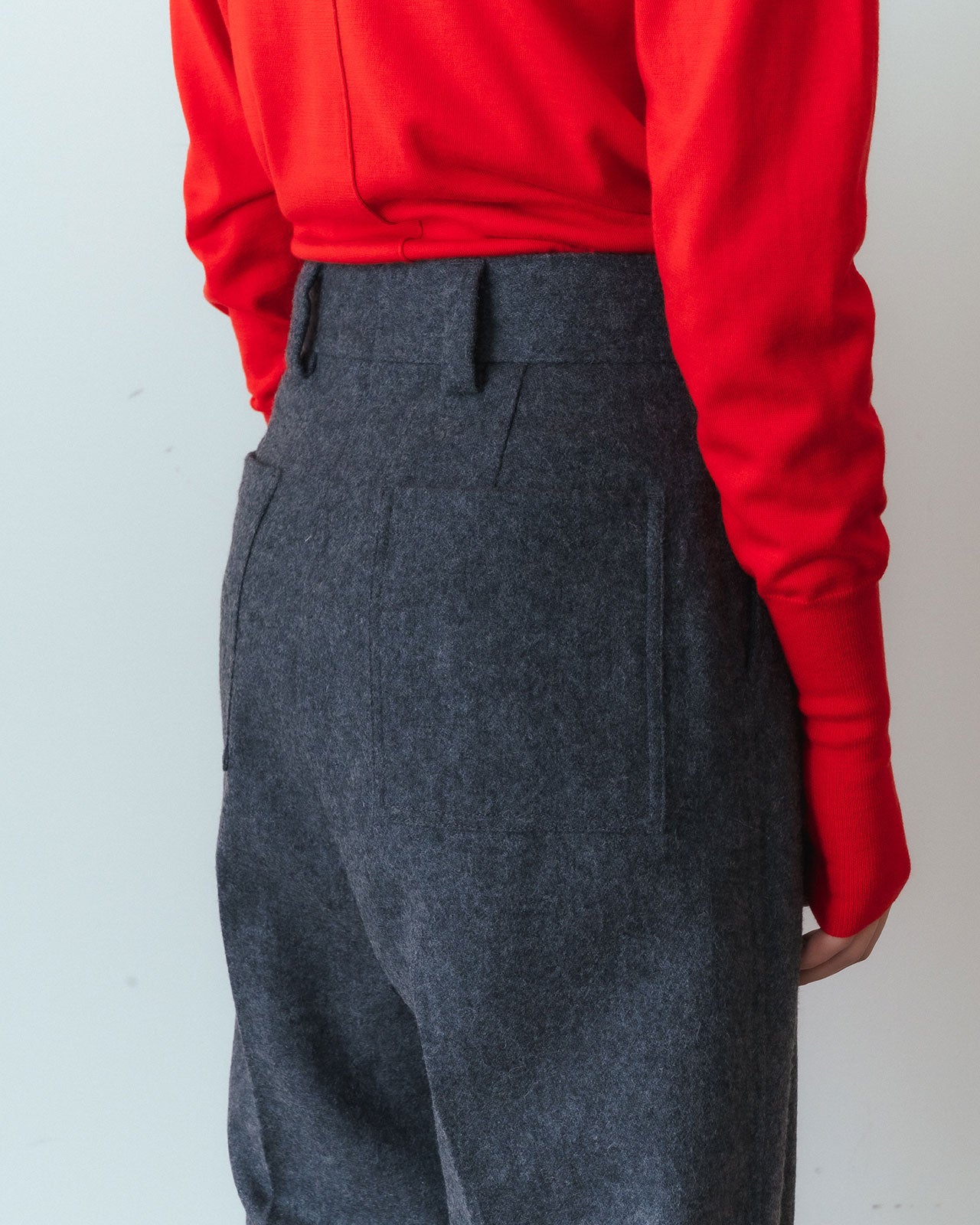 WOOL FLANNEL TOMBOY PANTS – Shinzone