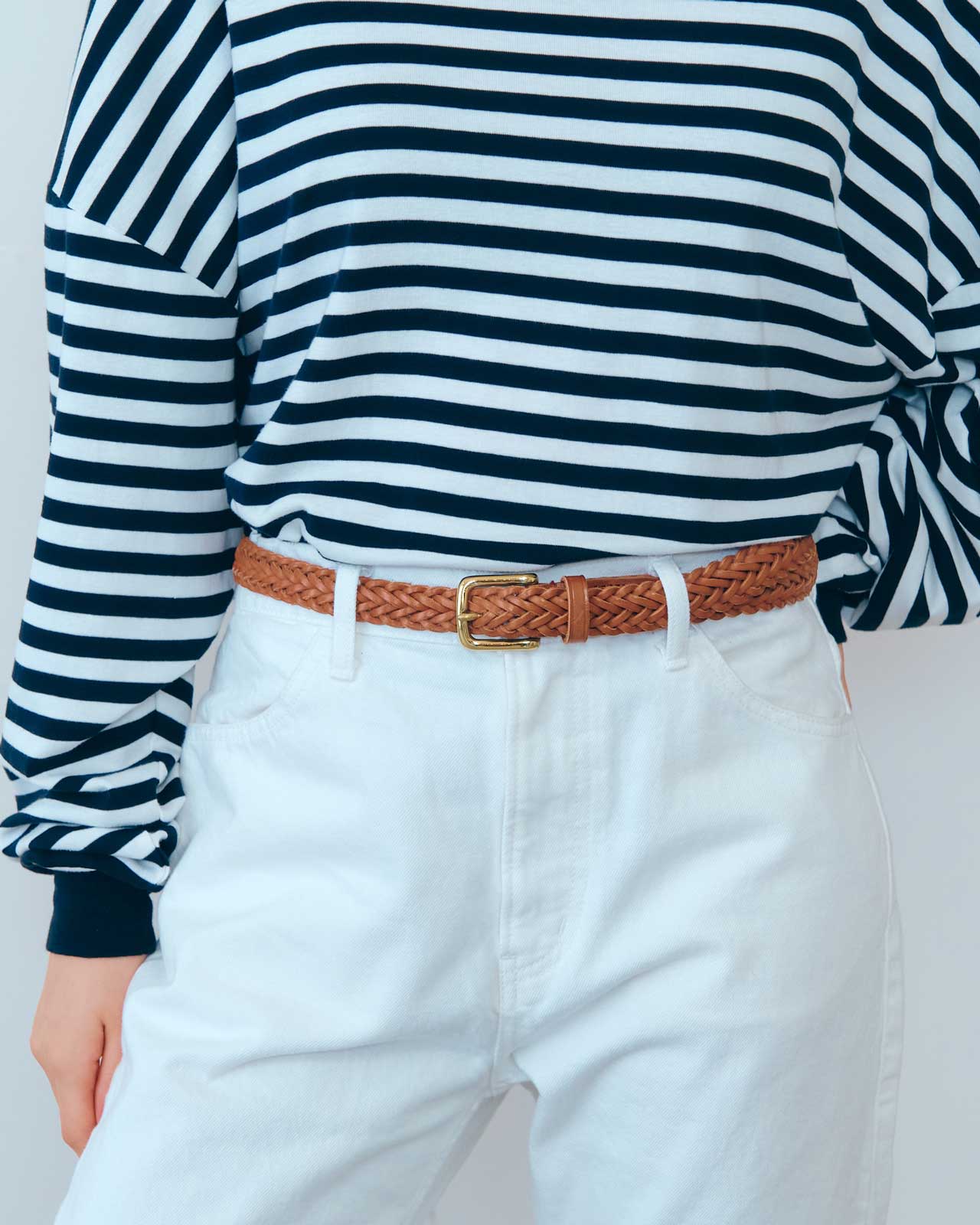 FRENCH STRIPED LONG SLEEVE TEE