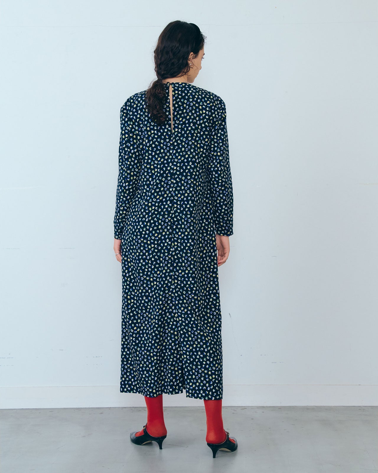 【11月下旬お届け】SPARKLE PRINTED DRESS