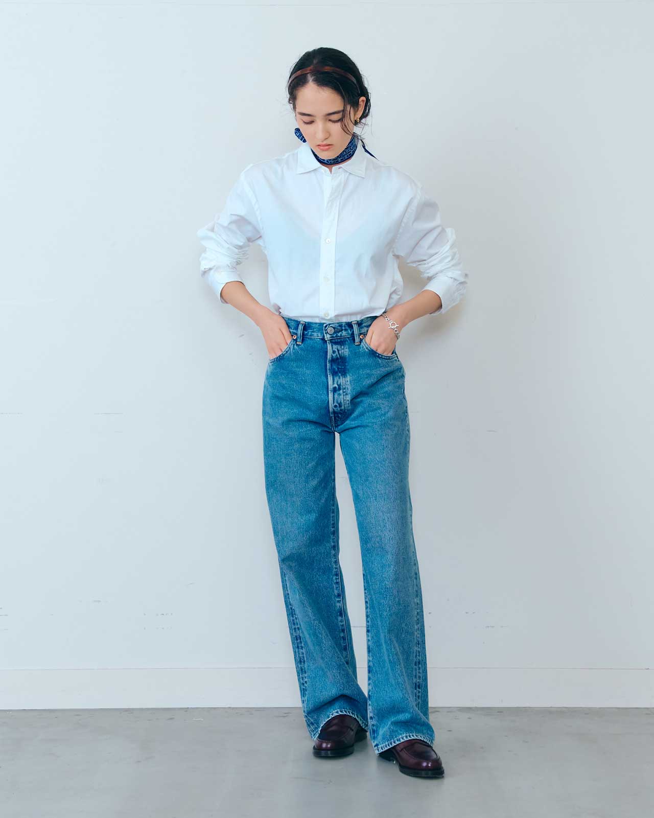 【1月中旬お届け】NEW YORKER DENIM PANTS