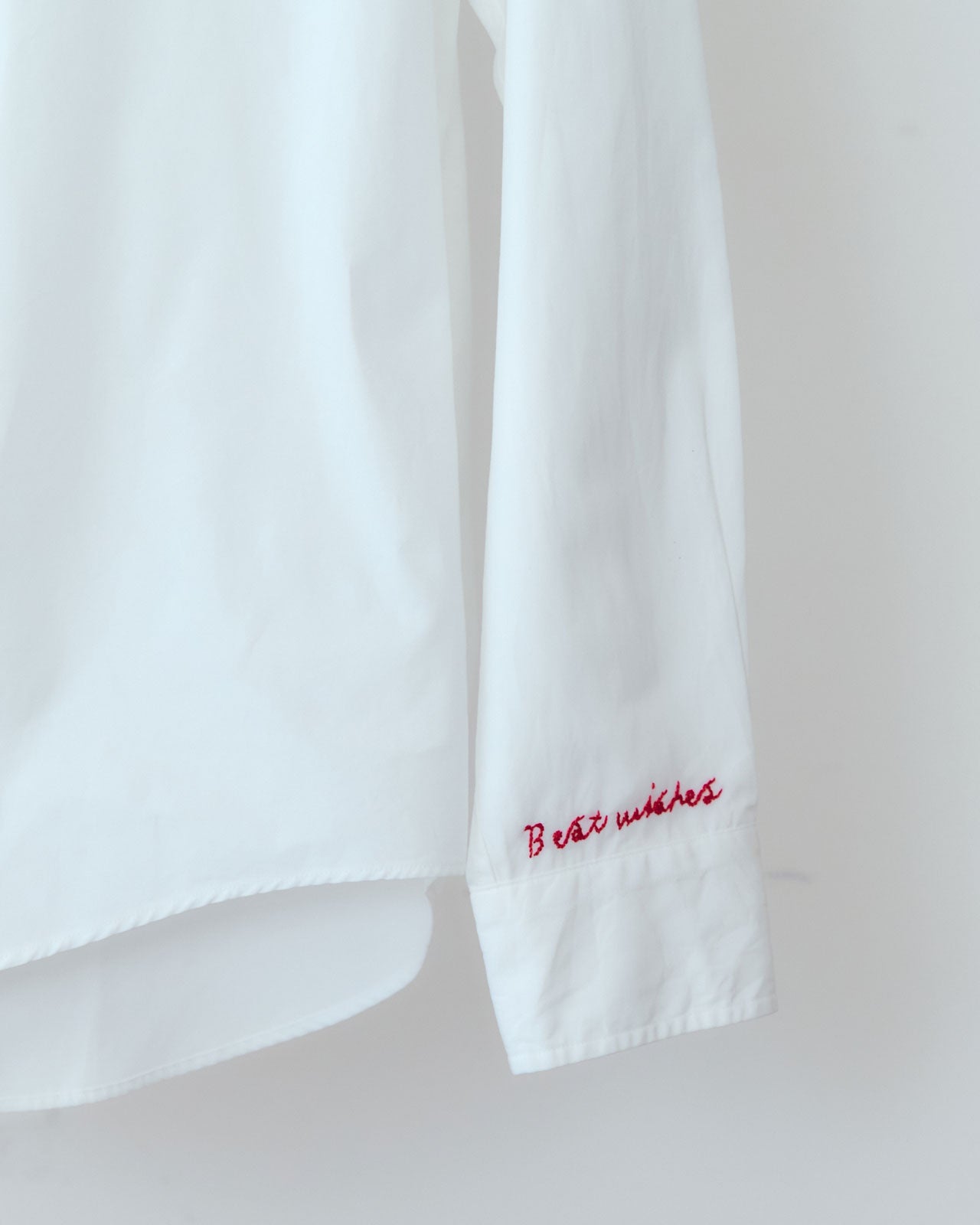 EMBROIDERY SHIRT(BEST WISHES)