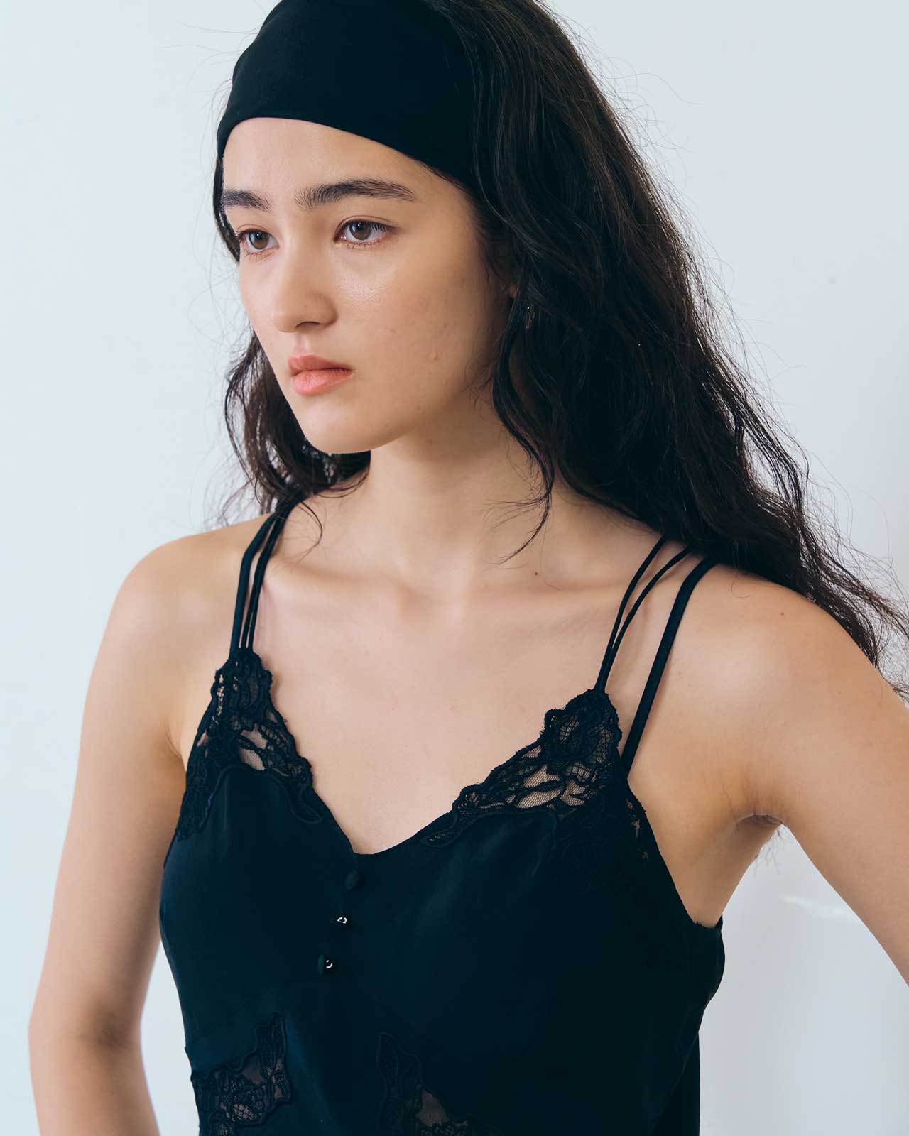 【3月中旬入荷予定】SILK LACE CAMISOLE