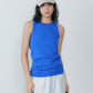 CIRCULAR RIB TANKTOP