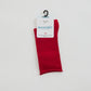 BLEUFORET SOLID COLORS VELVET COTTON ANKLE SOCKS