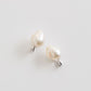 CADEAUX BUMPY PEARL EARRINGS