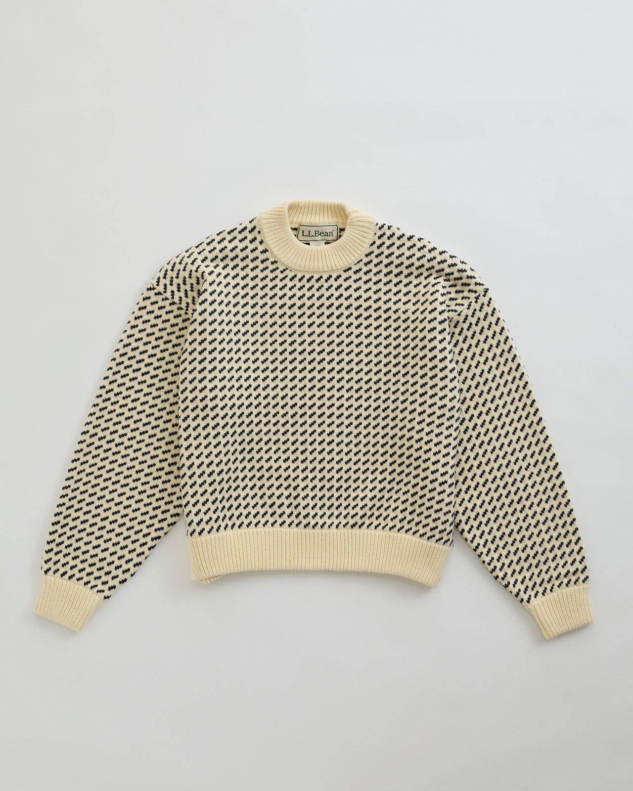 L.L.BEAN Wayne Sweater Bird's-Eye